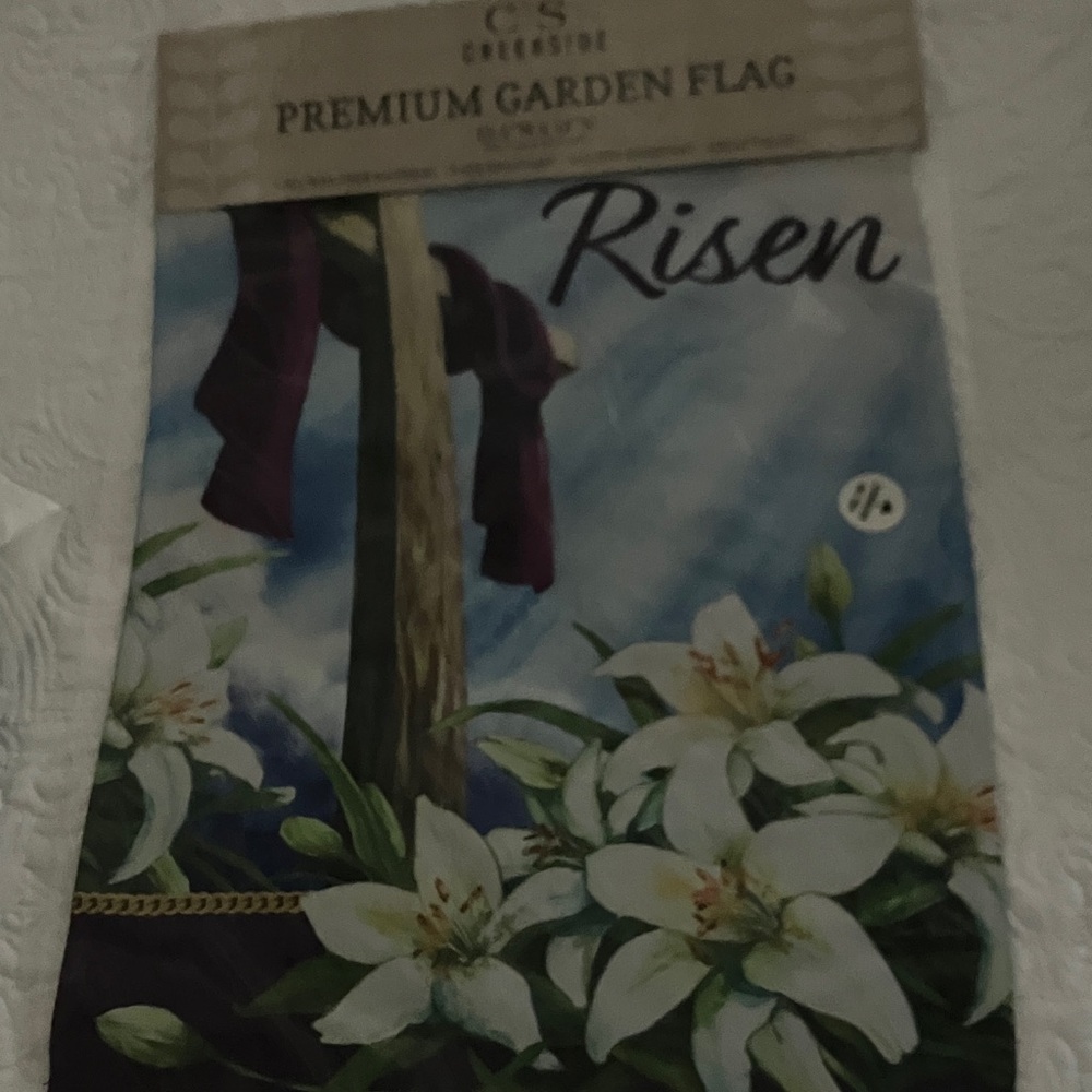 Premium Garden Flag - Risen Design